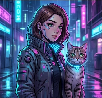 Cyberpunk Art Sample